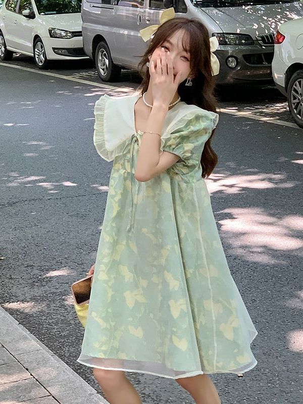 Sweet Floral Print Midi Dress  – обзор и цена Midi Skirt Floral