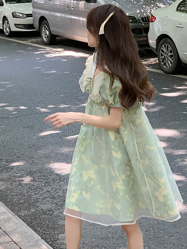 Sweet Floral Print Midi Dress  – обзор и цена Midi Skirt Floral