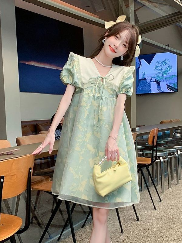 Sweet Floral Print Midi Dress  – обзор и цена Midi Skirt Floral