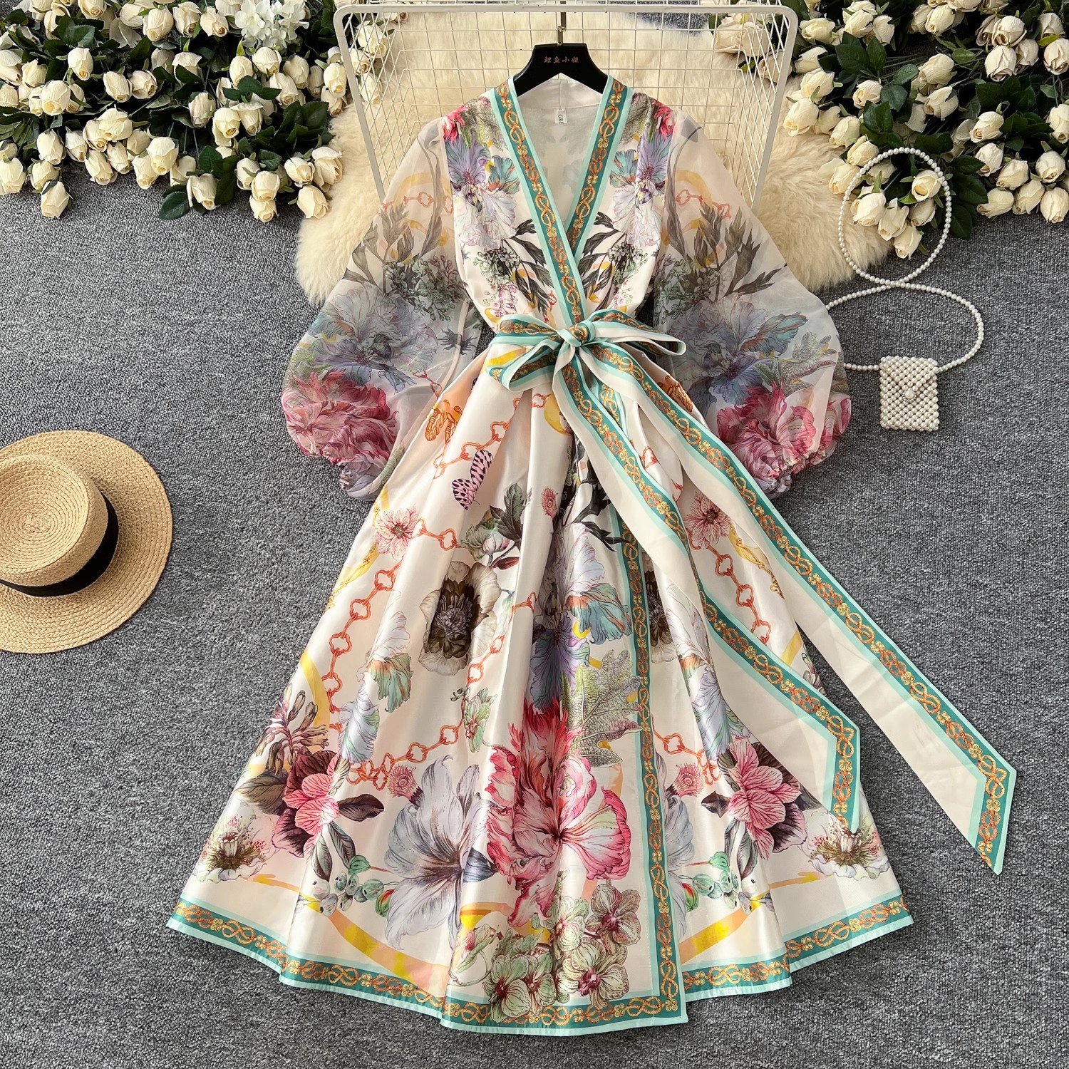 2025 Summer Holiday Gorgeous G – обзор и цена Linen Dress Wrap