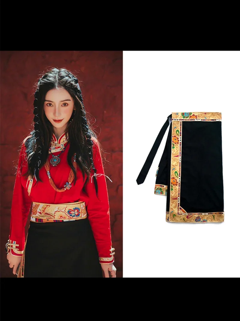 Traditional Tibetan Dress Wrap – обзор и цена Linen Dress Wrap