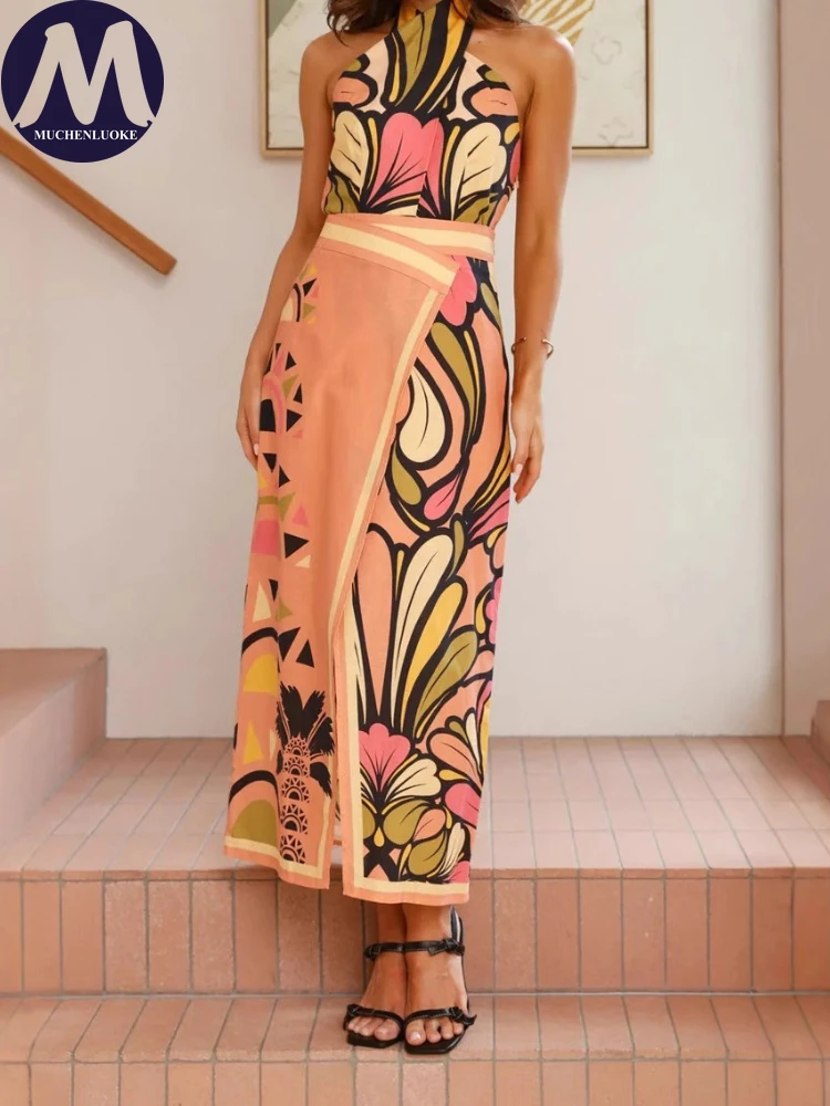 Set 2 Piece Woman Summer New S – обзор и цена Linen Dress Wrap