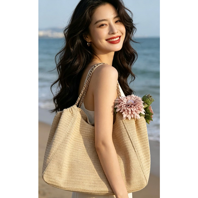 Chain Raffia 2026 Summer Beach – обзор и цена Tote Bag Beach