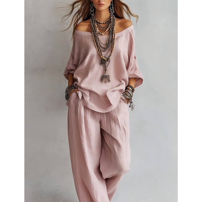 Summer New Casual Loose Linen  – обзор и цена Linen Pant Wide