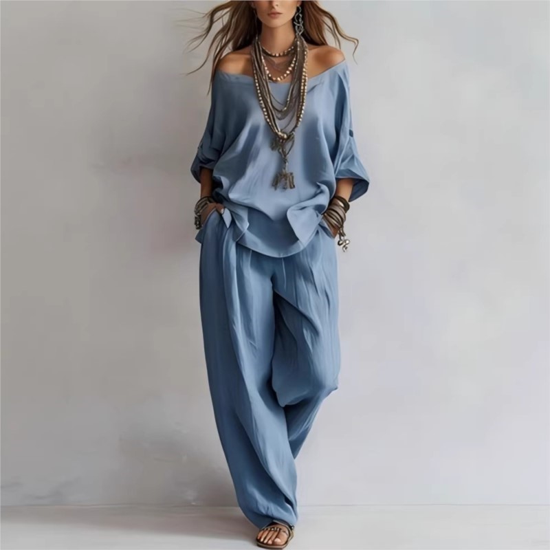 Summer New Casual Loose Linen  – обзор и цена Linen Pant Wide