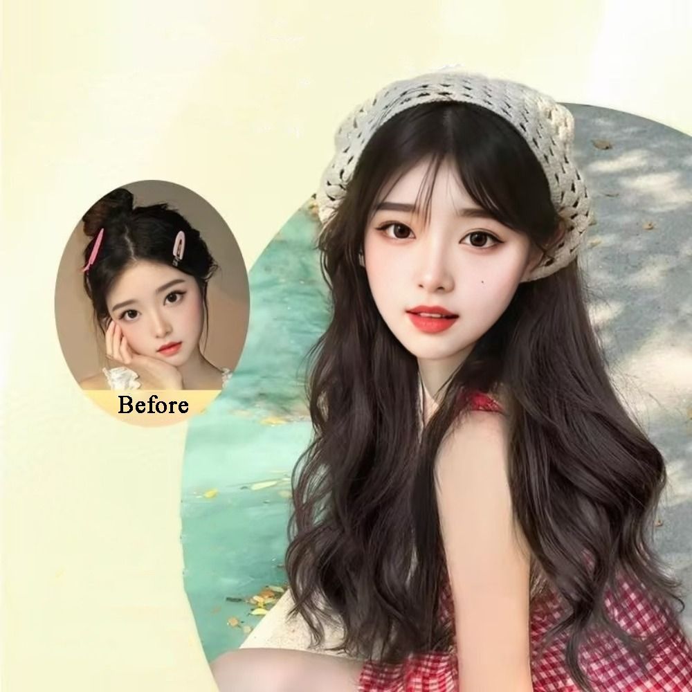 Fashion 65CM Wig Triangle Head – обзор и цена Headband Summer Knit