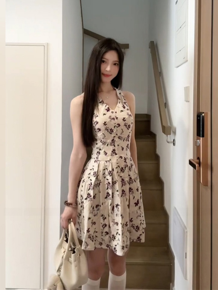 Sweet Floral Print V-Neck Midi – обзор и цена Midi Skirt Floral