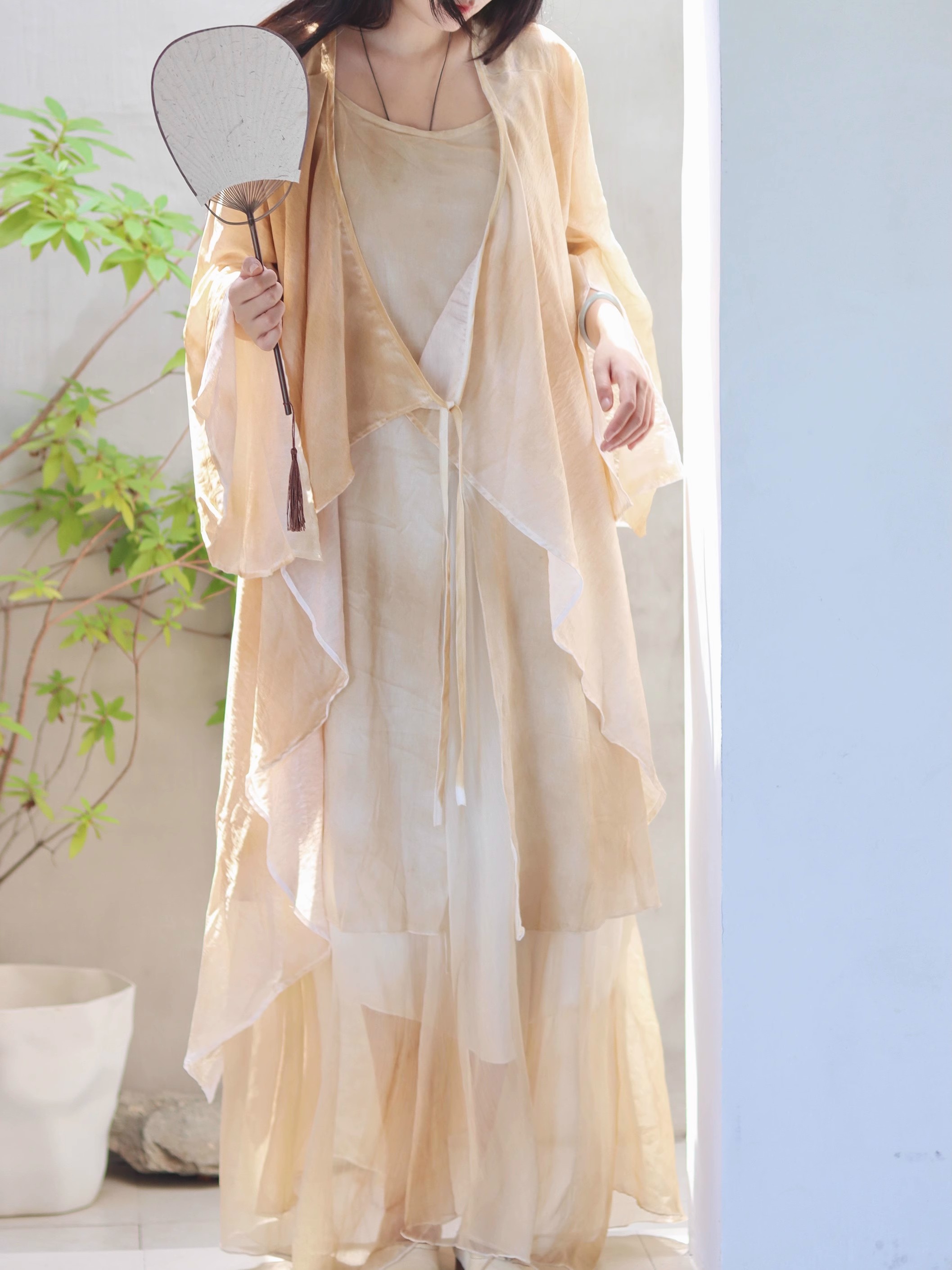 New Chinese Style Cotton Linen – обзор и цена Linen Dress Wrap