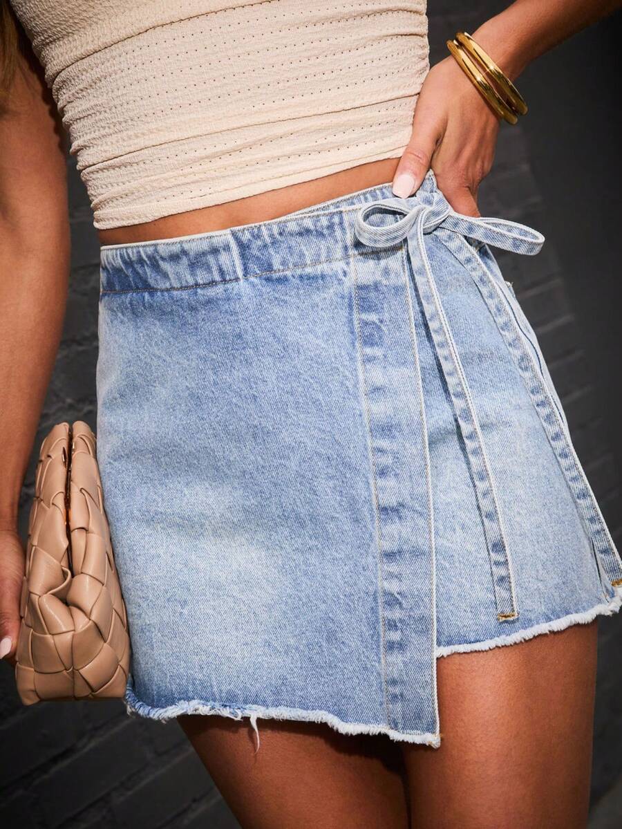 Womens Summer Retro Casual Dis – обзор и цена Shorts Denim Frayed