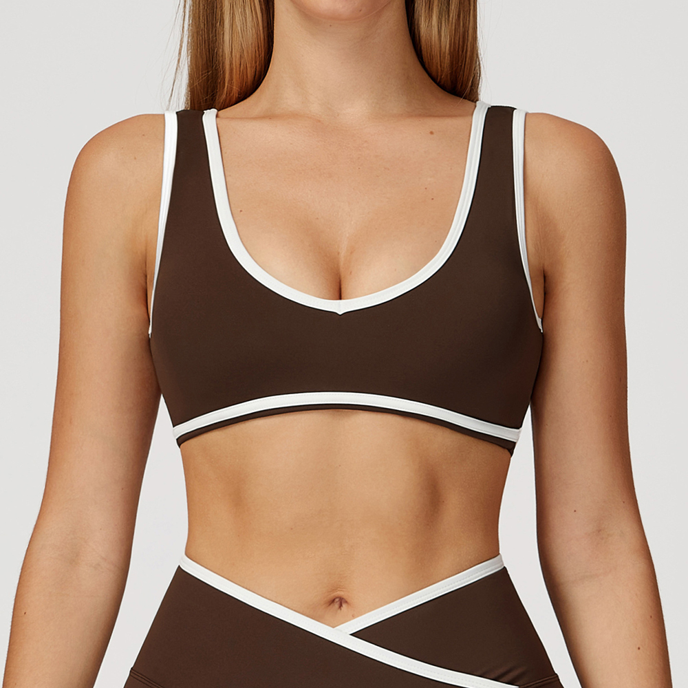 V-Neck Sports Bra Women Top Pu – обзор и цена Crop Top Crochet