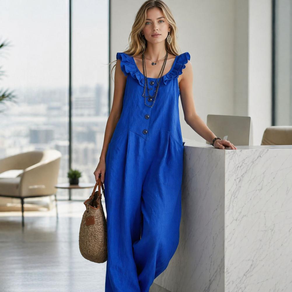 Relaxed Fit Romper Women Women – обзор и цена Jumpsuit Linen Relaxed