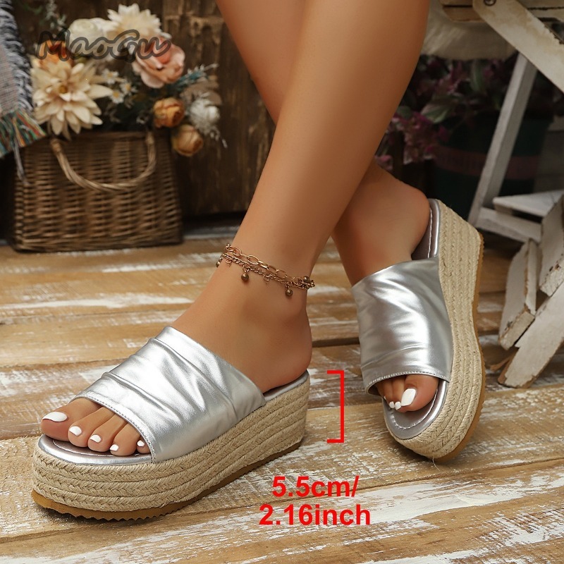 Women's Ruched Espadrille Wedg – обзор и цена Wedge Espadrille Women
