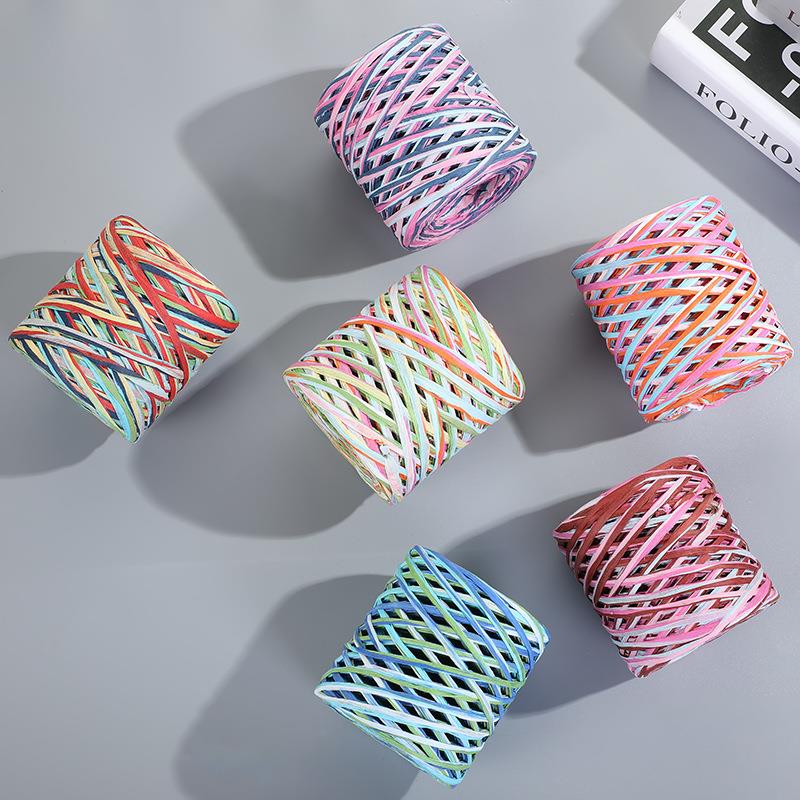 200M Raffia paper rope Straw Y – обзор и цена Crochet Bag Raffia