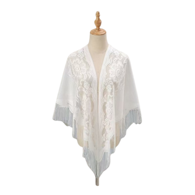 Floral Lace Shawl Wrap Women E – обзор и цена Kimono Sheer Floral