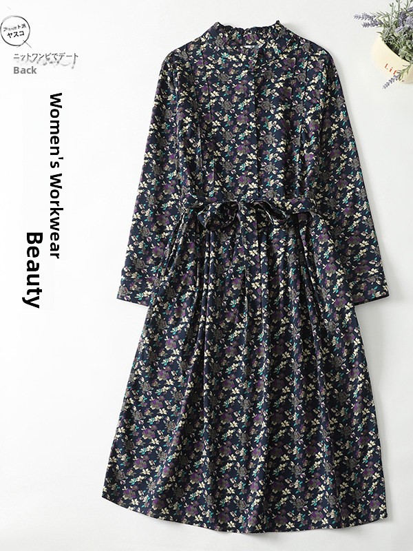 Elegant Floral Print A-Line Dr – обзор и цена Midi Skirt Floral