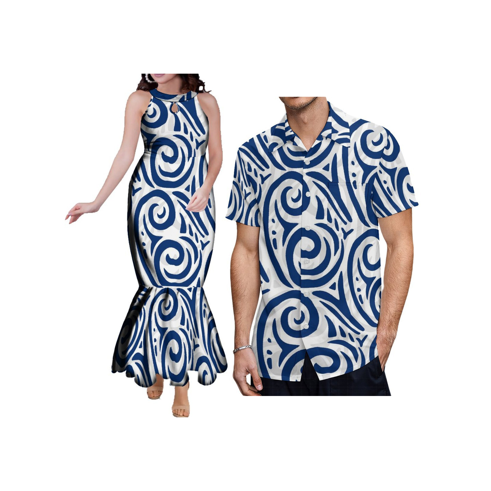 Customized Couples Clothes Big – обзор и цена Maxi Dress Halter