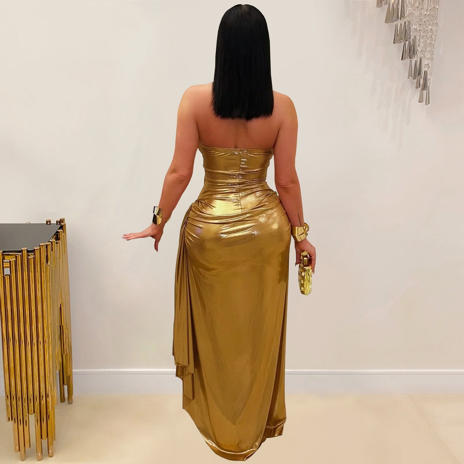 Wedding Guest Dress Evening Ha – обзор и цена Maxi Dress Halter