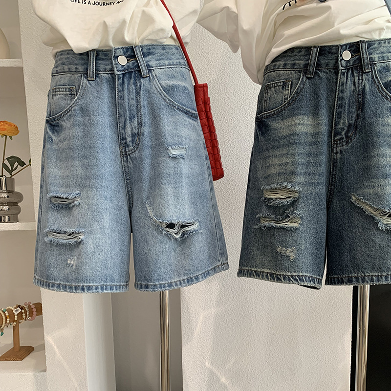 Denim Short Pant Women Jeans V – обзор и цена Shorts Denim Frayed