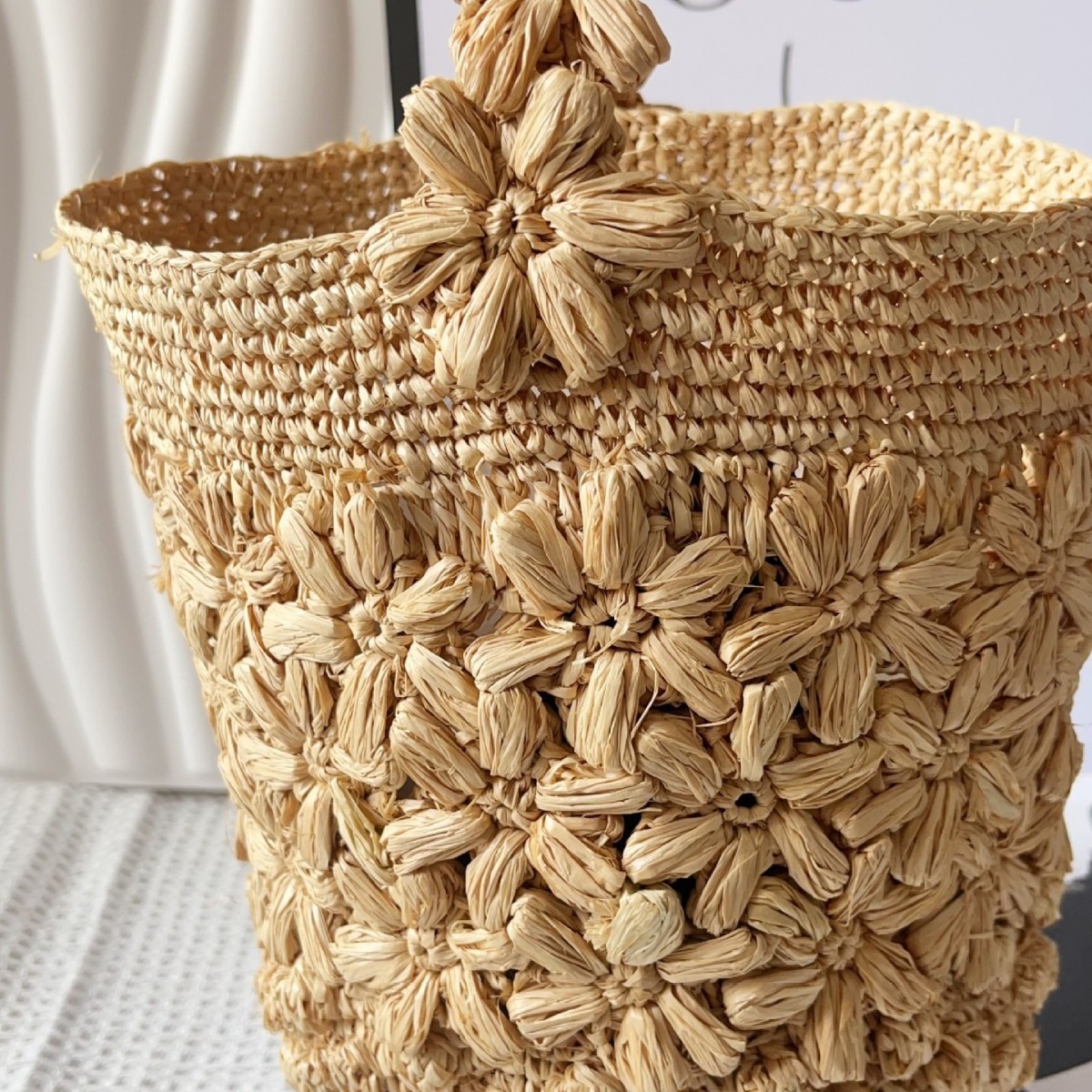 Women Summer Raffia Woven Buck – обзор и цена Crochet Bag Raffia