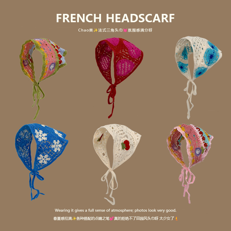 Knit Triangle Headband French  – обзор и цена Headband Summer Knit